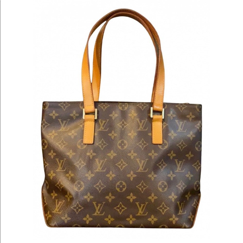 Authentic Louis Vuitton Cabas Piano Bag in Monogram